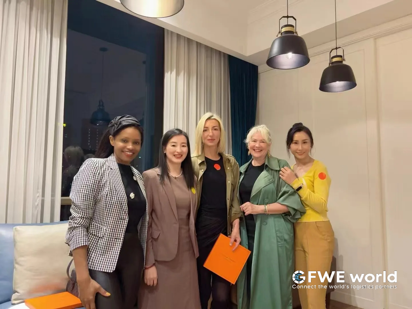 GFWE representatives with participants at a British Chamber of Commerce South China event